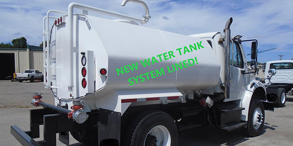 Simple water trucks to fill big toilet trailers/tanks and smaller toilet trucks